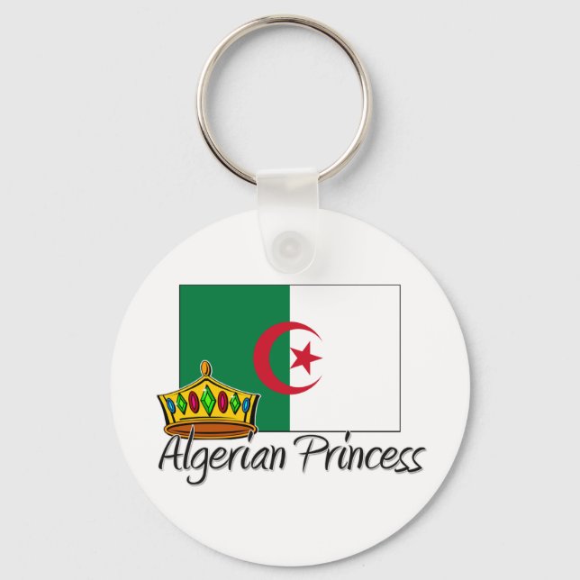 Porte-clés Princesse d'Algérie (Recto)