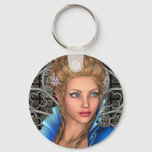Porte-clés Princesse de conte de fées