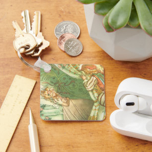 Porte-clés Princesse de la Belle au Bois Dormant, Conte de Fé