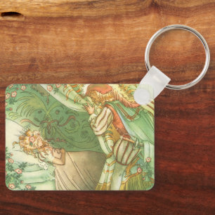 Porte-clés Princesse de la Belle au Bois Dormant, Conte de Fé
