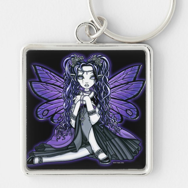 Porte-clés Princesse féerique Keychain de papillon gothique (Devant)