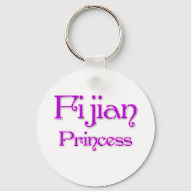 Porte-clés Princesse Fijian (Recto)