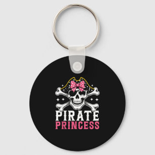 Porte-clés Princesse pirate drôle coquette bow halloween