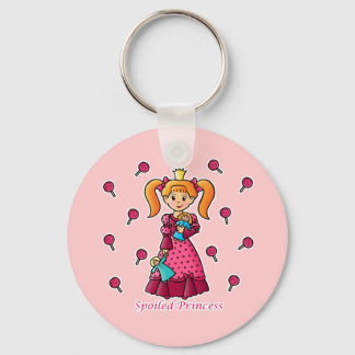 Porte-clés Princesse pourrie