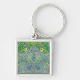 Porte-clés Printemps vert