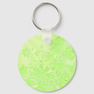Porte-clés printemps vert