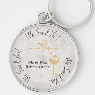 Porte-clés Privilégie Mariage Classy Chic Porte - clé White G