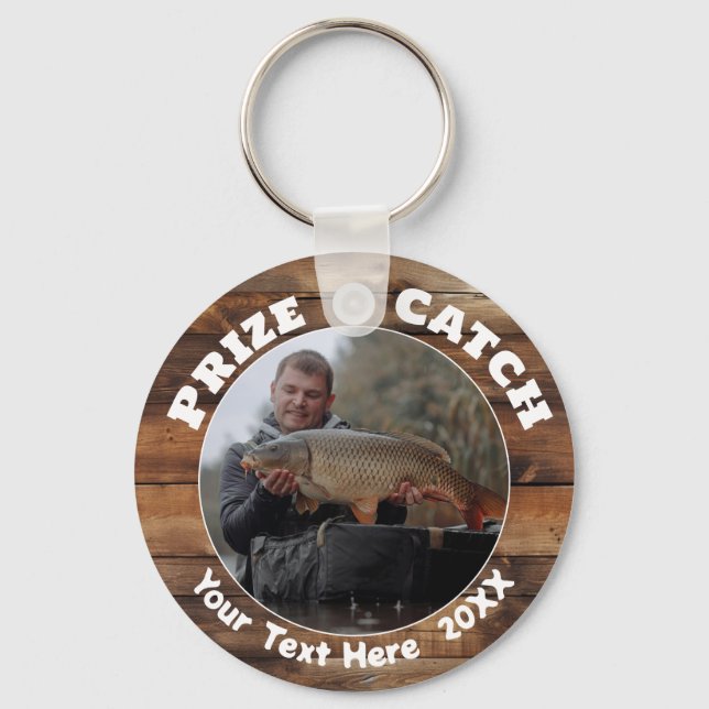Porte-clés Prix de la pêche Photo commémorative (Verso)