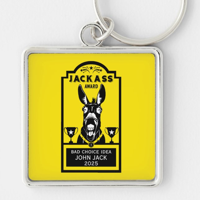 Porte-clés Prix Jackass (Devant)