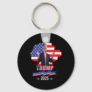 Porte-clés Pro Trump Le Retour De Mon Président Trump 2025