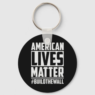 Porte-clés Problème #buildthewall Trump Usa 2020 Design