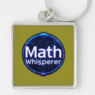 Porte-clés Prof de maths chuchoteur de maths