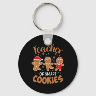 Porte-clés Professeur de cookies intelligents Thé de Noël au