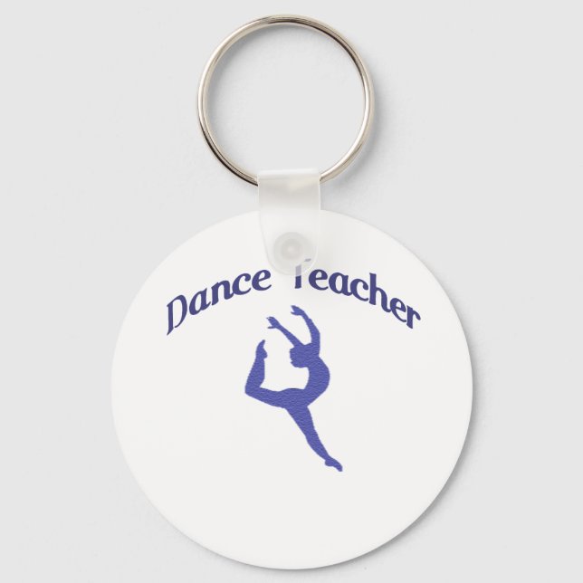 Porte-clés Professeur de danse Jete (Recto)