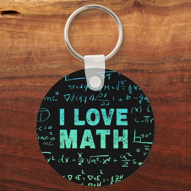 Porte-clés Professeur De Mathématiques Ou Professeur De Mathé (Recto)