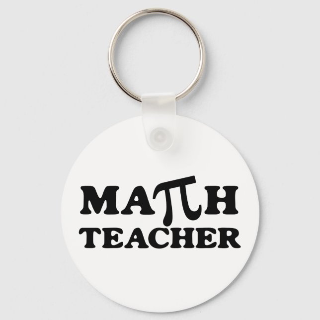 Porte-clés Professeur de mathématiques PI (Recto)
