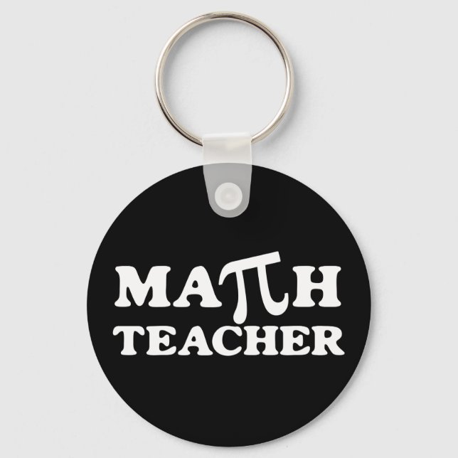 Porte-clés Professeur de mathématiques PI (Recto)