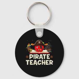 Porte-clés Professeur Pirate Pour Halloween Costume Tee - shi