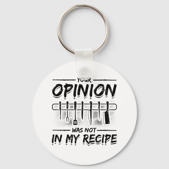 Porte-clés Profession chef | Cuisine Cuisine Chef Idées cadea (Recto)