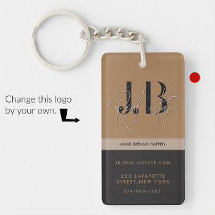 Porte-clés professionnels minimalistes propres sim