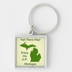 Porte-clés Profitez du U.P. Michigan avec Da Yoopers