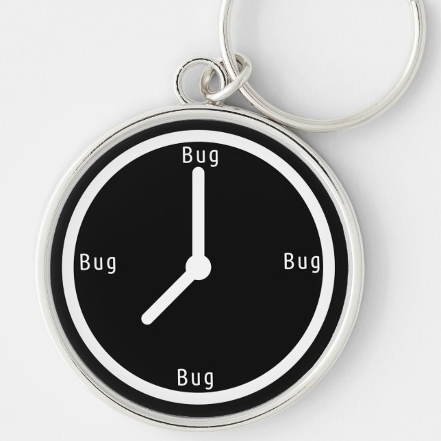 Porte-clés Programmation quotidienne du développeur logiciel  (Devant)