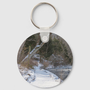 Porte-clés Promenade hivernale Sequiota