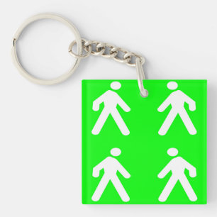 Porte-clés Promenez-vous dans le vert