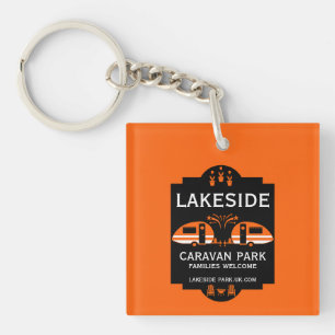 Porte-clés Promotion du camping Caravan