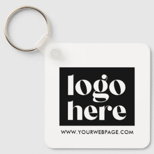 Porte-clés promotionnel avec code QR et logo perso