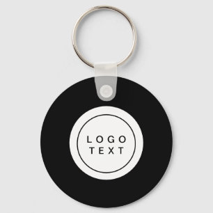 Porte-clés promotionnel avec code QR et logo simpl