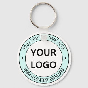 Porte-clés promotionnel d'entreprise avec logo et