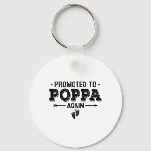Porte-clés Promu À Poppa De Nouveau Grand-Parents Byby