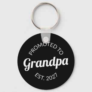 Porte-clés Promu Grand-Papa Dès 2027 Nouveau Papa Je Suis