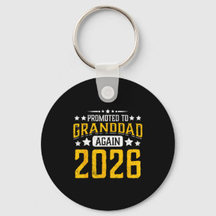 Porte-clés Promu grand-père 2026 fier grand-père 26 annonce