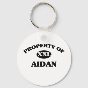 Porte-clés Propriété d'AIDAN