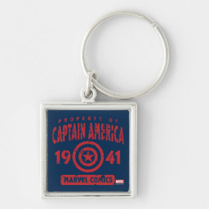 Porte-clés Propriété de Captain America