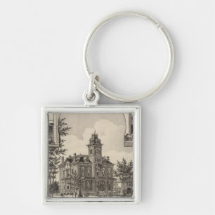 Porte-clés Propriété de CH Lebold, Abilene, Kansas
