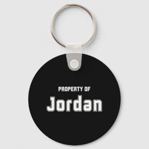 Porte-clés Propriété De Jordan Funny Bachelorette Cadeaux Pou
