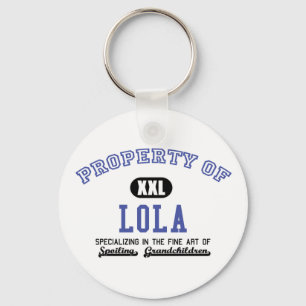 Porte-clés Propriété de Lola