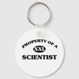 Porte-clés Propriété d'un SCIENTIFIQUE