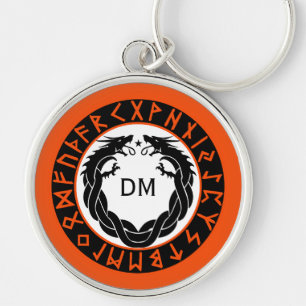 Porte-clés Protection de Rune Viking Dragon