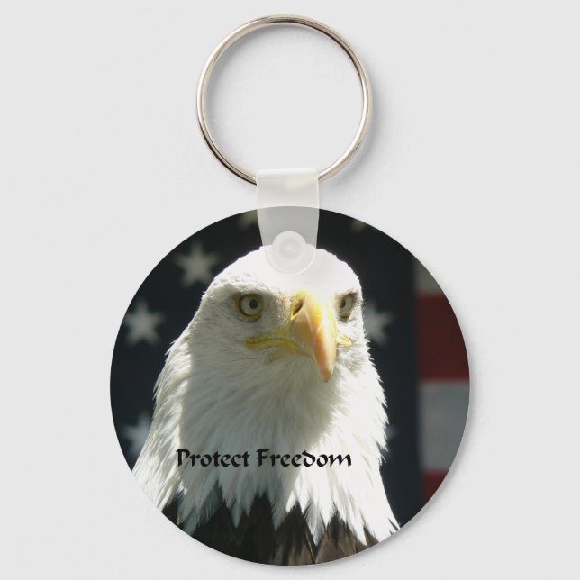 Porte-clés Protéger le Porte - clé de liberté 02 (Recto)