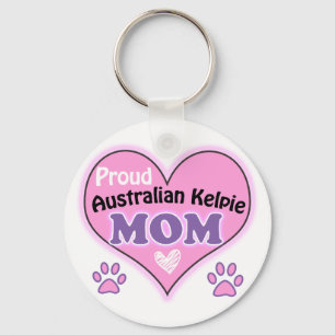 Porte-clés Proud Australian Kelpie Mom