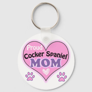 Porte-clés Proud Cocker Spaniel Mom