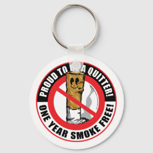 Porte-clés Proud To Be A Quitter 1 Year