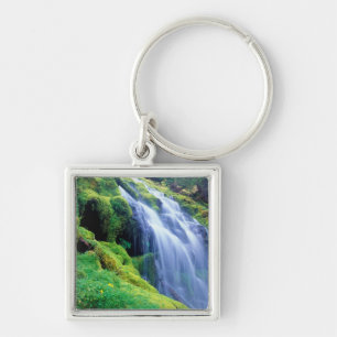 Porte-clés Proxy Falls dans les Cascades centrales de l'Orego