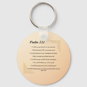 Porte-clés Psaume 121 porte - clé