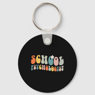 Porte-clés Psychologue Super Retro Vintage