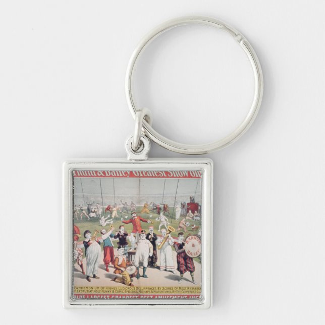 Porte-clés Publicité par affichage le Barnum (Devant)